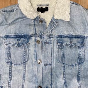Men’s PAC Sun Jean Jacket with fur lining